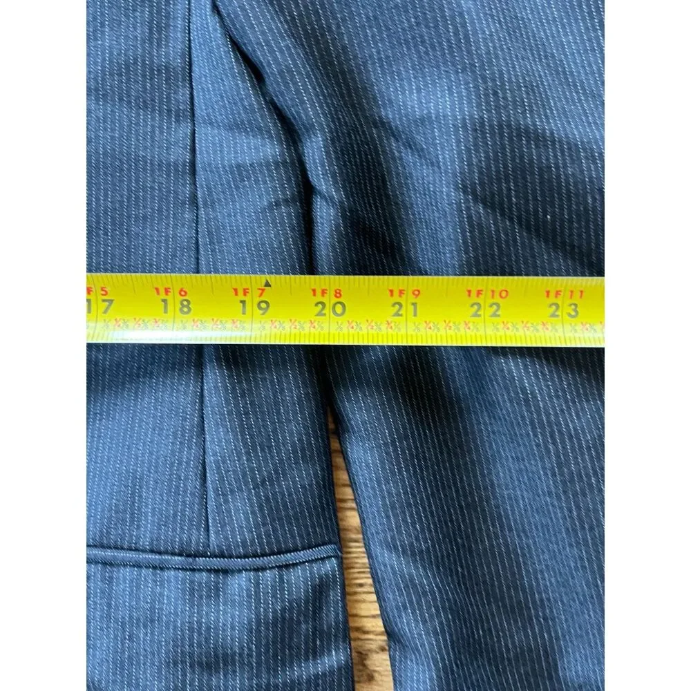 BURBERRY LONDON Gray Stripe Sports Coat Suit Blazer Jacket  Mens Size 39R